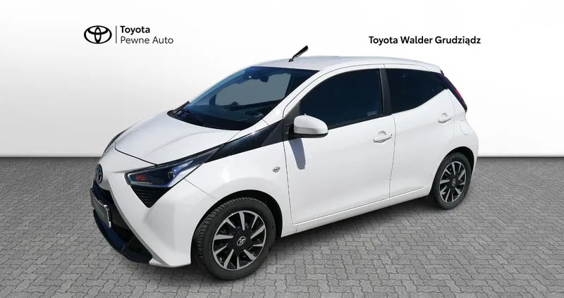 kujawsko-pomorskie Toyota Aygo cena 45900 przebieg: 67107, rok produkcji 2020 z Grudziądz